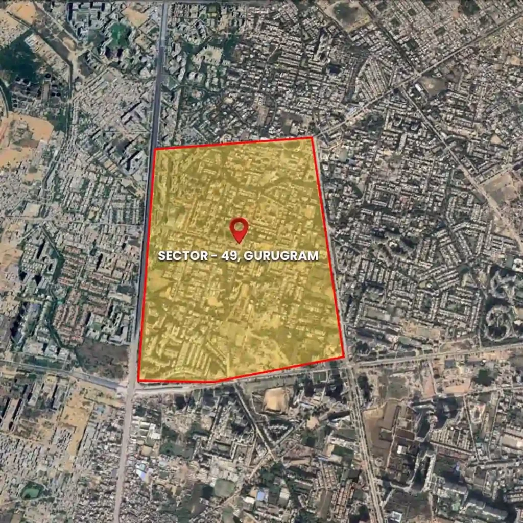 Elan Sector 49 Gurgaon location